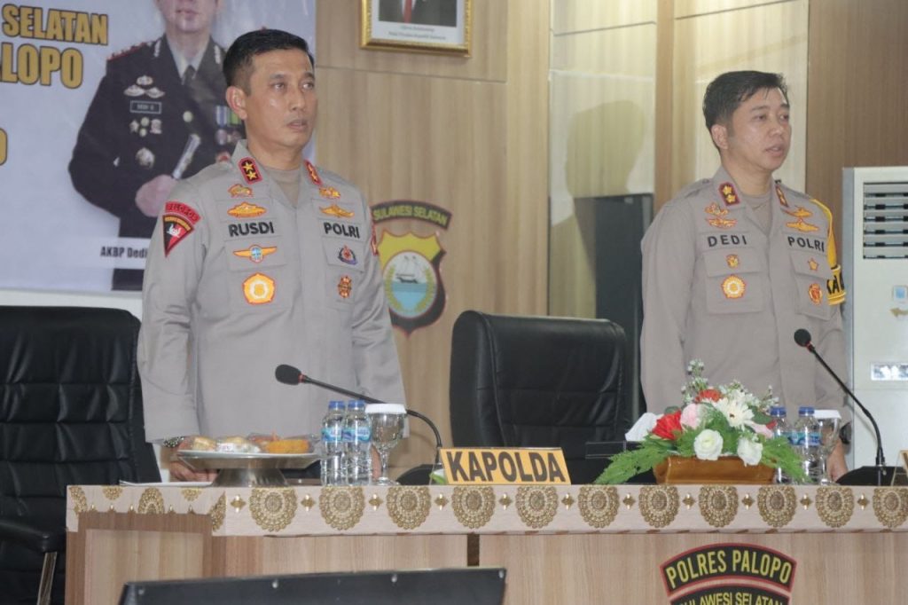 Kapolda Sulsel Kunjungan ke Palopo Dalam Rangka Menjaga Kamtibmas Jelang PSU