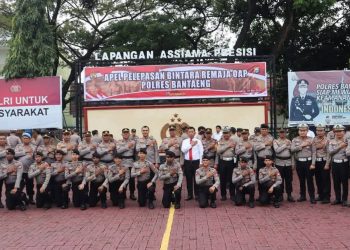 Kapolres Bantaeng Pimpin Upacara Pelepasan Bintara Remaja OAP Polda Papua Barat 