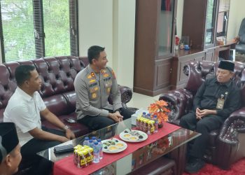 Kapolres Gowa Melakukan Silaturahmi Dengan Ketua Pengadilan Negeri