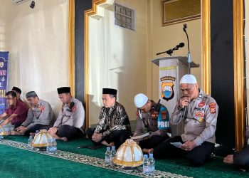 Tingkatkan Iman dan Taqwa, Kapolres Tana Toraja Ikuti Pembinaan Rohani dan Mental