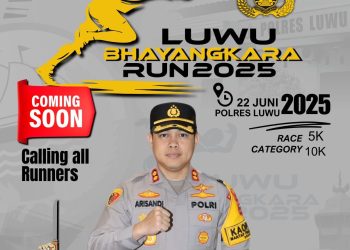 Perkuat Sinergi dan Semangat Hari Bhayangkara, Polres Luwu Akan Gelar Bhayangkara Run 2025
