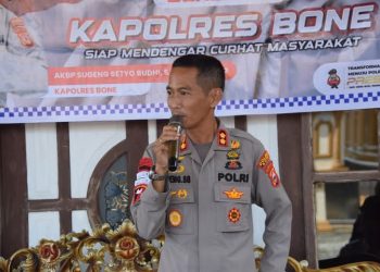 Melalui Jumat Curhat, Kapolres Bone Turun Dengarkan Aspirasi Masyarakat Tellu Siattinge