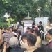 Personel Polres Pinrang Lakukan Pengamanan Unras Serta Lerai Mahasiswa dan Satpol PP 