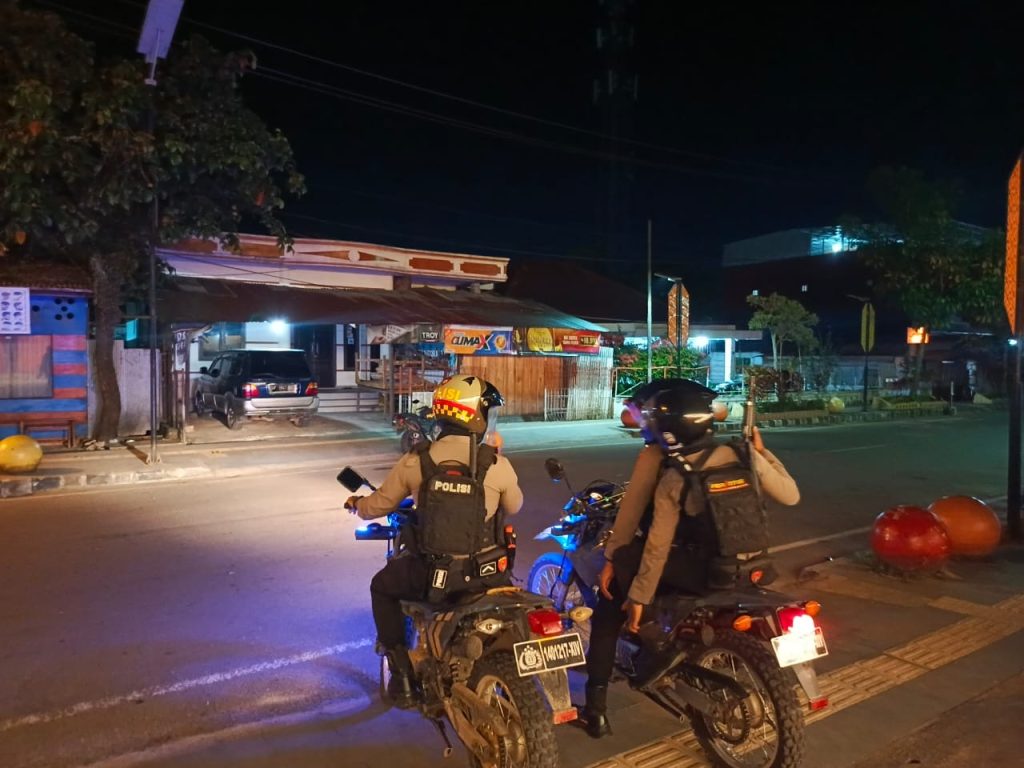 Sat Samapta Polres Toraja Utara Laksanakan Patroli Rutin Cegah Aksi Premanisme