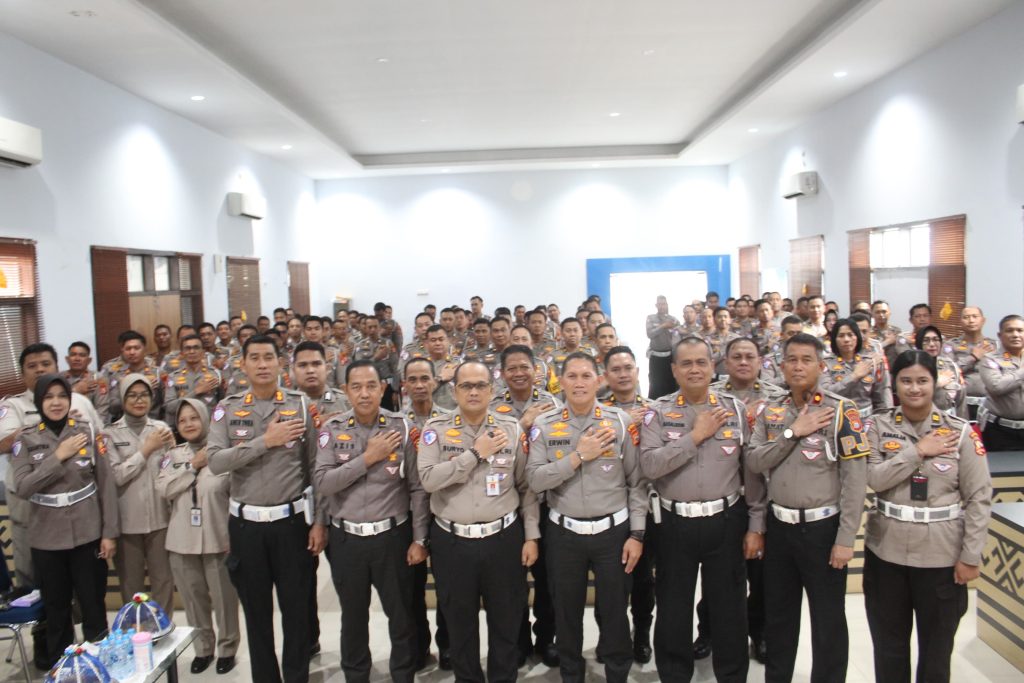 Wadir Lantas Polda Sulsel Terima Tim Verifikasi Subdit Fasmat Ditregident Korlantas Polri 