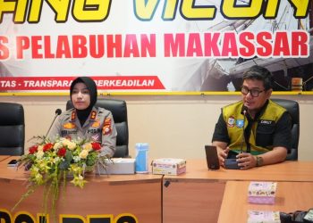 Berantas Aksi Premanisme, Kapolres Pelabuhan Makassar Terima Audiensi Direksi Perumda Parkir