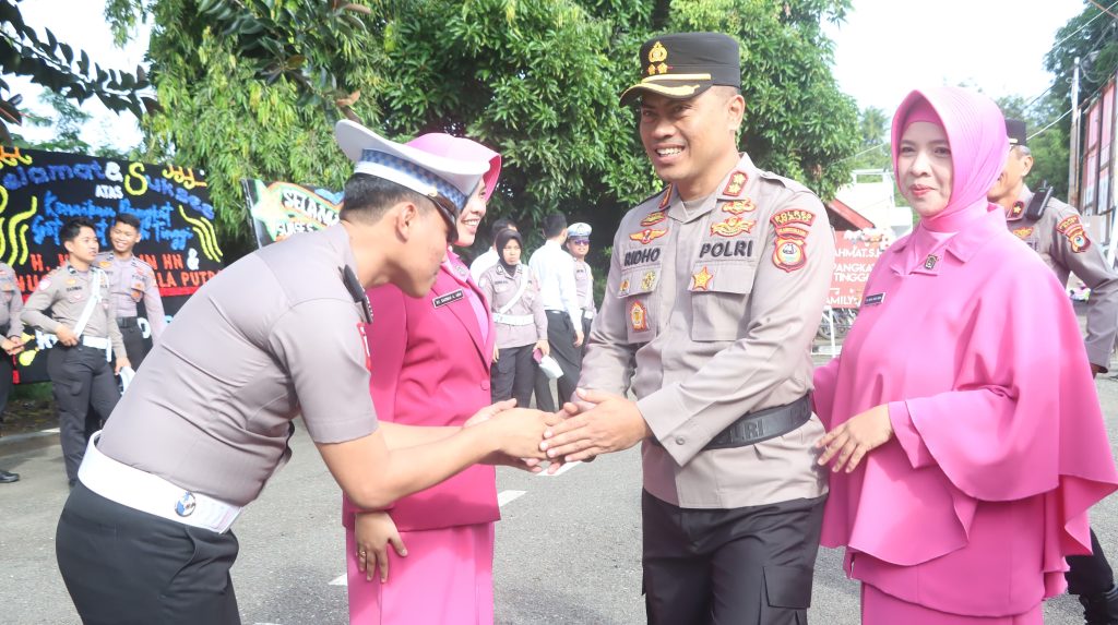Pimpin Upacara Kenaikan Pangkat, Kapolres Wajo: Amanah Yang Harus Disertai Tanggung Jawab