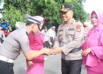 Pimpin Upacara Kenaikan Pangkat, Kapolres Wajo: Amanah Yang Harus Disertai Tanggung Jawab