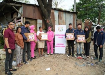 Sambut Hari Bhayangkara ke-79, Satreskrim Polres Gowa Bersama Bhayangkari Gelar Bakti Sosial
