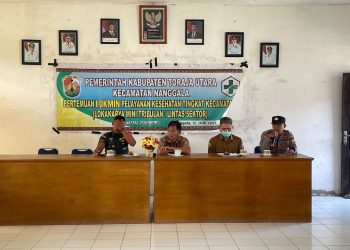 Bhabinkamtibmas Polsek Tondon Nanggala Hadiri Pertemuan Lokakarya Mini Pelayanan Kesehatan 