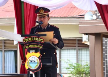 Kapolres Palopo Pimpin Upacara Peringatan Hari Lahir Pancasila