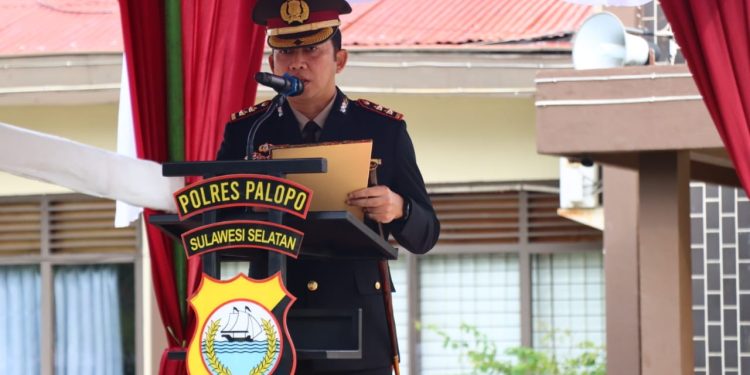 Kapolres Palopo Pimpin Upacara Peringatan Hari Lahir Pancasila
