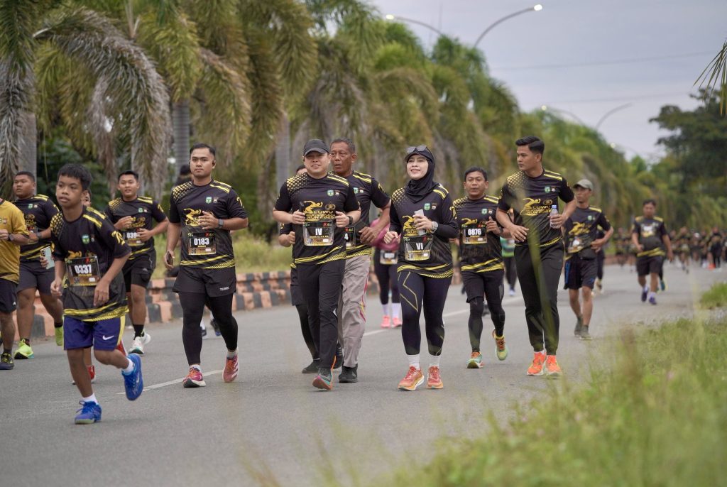 Diikuti Ribuan Peserta Dari Berbagai Daerah, Polres Luwu Sukses Gelar Bhayangkara Run