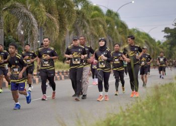 Diikuti Ribuan Peserta Dari Berbagai Daerah, Polres Luwu Sukses Gelar Bhayangkara Run