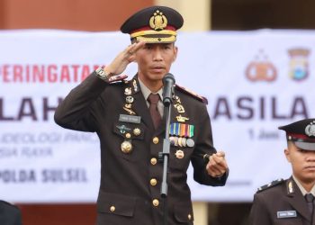 Kapolres Bone Pimpin Upacara Peringatan Hari Lahir Pancasila 2025