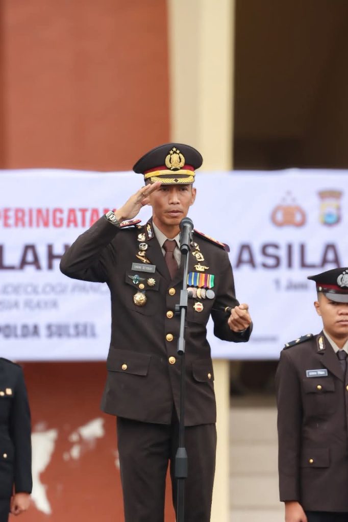 Kapolres Bone Pimpin Upacara Peringatan Hari Lahir Pancasila 2025