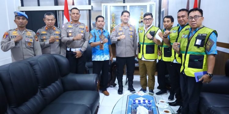 Kapolrestabes Makassar Terima Audiensi Perumda Parkir, Ini Yang Dibahas