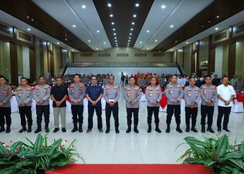 Kapolda Sulsel Hadiri Final Lomba Cipta Lagu Mars dan Hymne, Ditlantas dan Ditreskrimsus Raih Juara