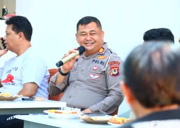 Perkuat Sinergitas, Kasat Lantas Polres Bulukumba Ngopi Bareng Dengan Jurnalis