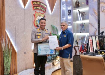 Kapolres Gowa Raih Penghargaan IKPA Peringkat III dari KPPN Makassar II