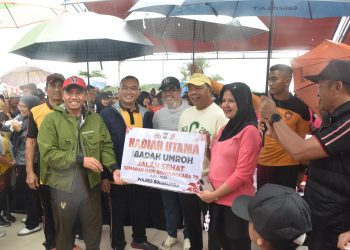 Semarak HUT Bhayangkara ke-79, Polres Bulukumba Sukses Gelar Jalan Sehat Hadiah Umrah dan Motor