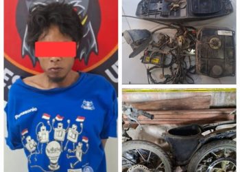 Tim Resmob Polres Toraja Utara Berhasil Amankan Warga Dende Pelaku Curanmor