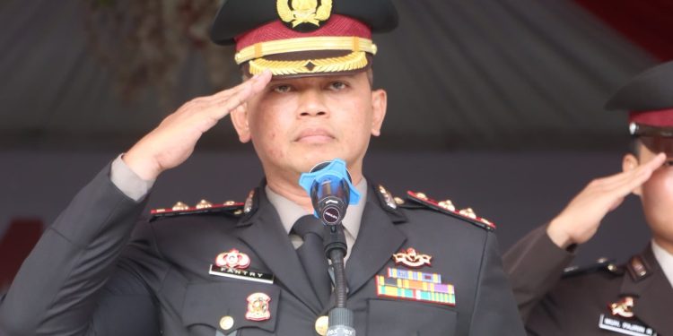 Kapolres Sidrap Pimpin Upacara Hari Lahir Pancasila 2025