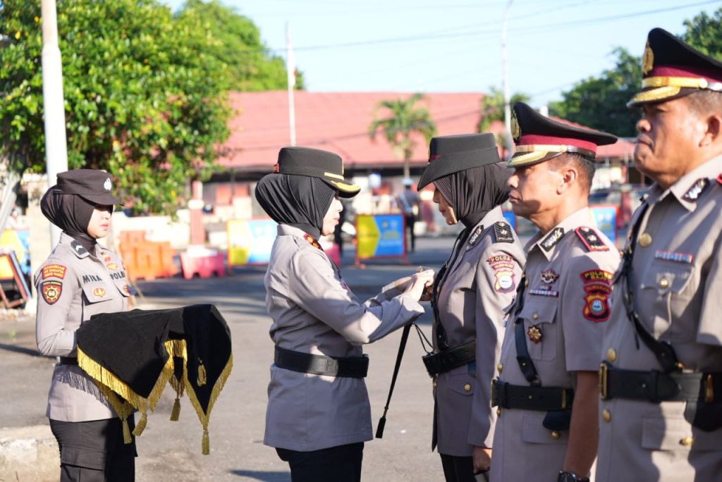 Kapolres Pelabuhan Makassar Pimpin Sertijab Waka Polres, Kabag, Kasiwas dan Kapolsek