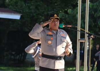 Kapolres Barru Pimpin Upacara Peringatan Hari Kesadaran Nasional