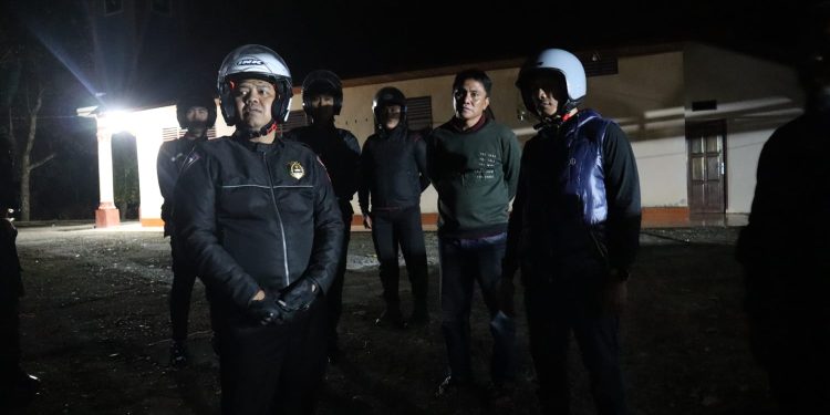 Cegah Aksi Pencurian di Rumah Ibadah, Kapolres Toraja Utara Pimpin Langsung Kegiatan Patroli Perintis Presisi