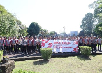 Kapolrestabes Makassar Pimpin Bakti Religi di Taman Makam Raja-Raja Tallo