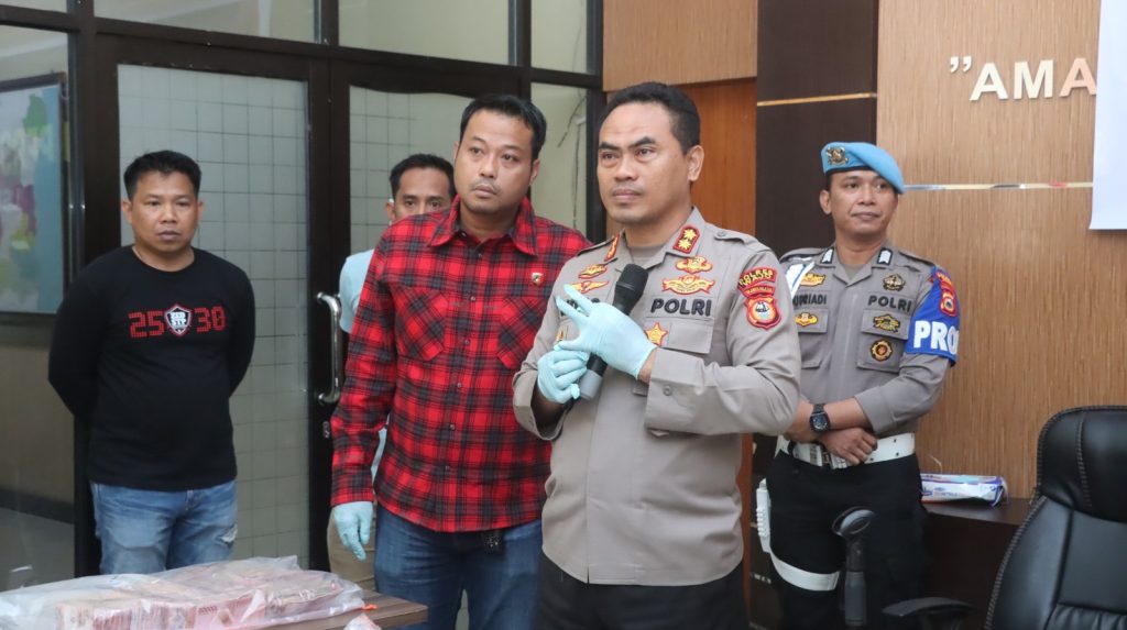 Kapolres Wajo Rilis Hasil Pengungkapan Pelaku Pembobolan ATM Yang Melarikan Diri ke Manado