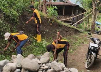 Dalam Rangka Hari Bhayangkara Ke-79, Polsek Bonggakaradeng Polres Tator Gelar Bakti Religi