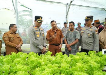 Kapolres Gowa Launching Program Pekarangan Pangan Bergizi di Bontomarannu