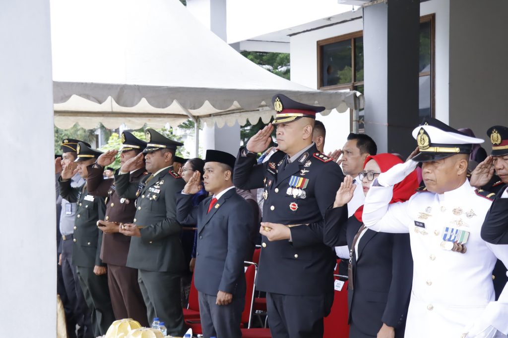 Kapolres Pinrang Hadiri Upacara Peringatan Hari Lahir Pancasila