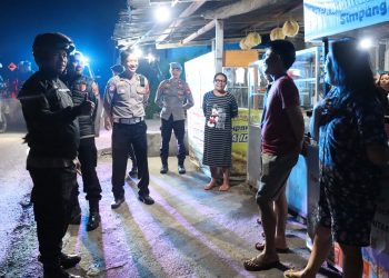 Kapolres Tana Toraja Pimpin Patroli Skala Besar di Titik Rawan