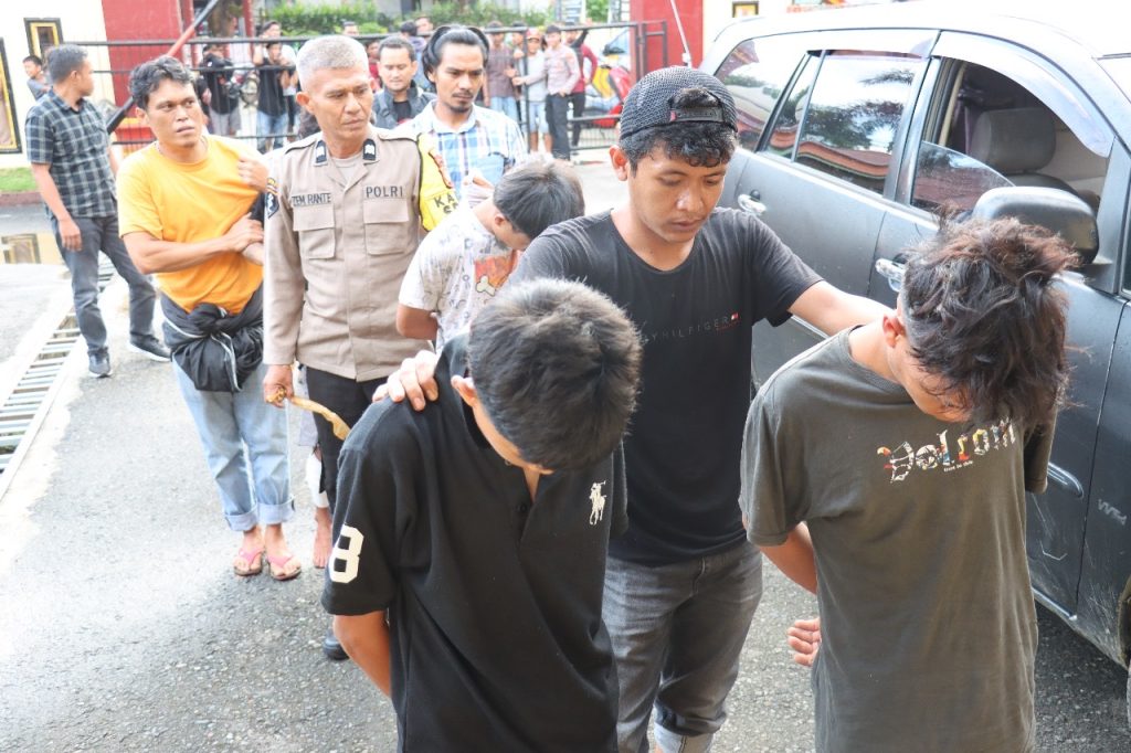 Resmob Polres Tator Bekuk Komplotan Pencuri Kabel Tower, 1 Orang Dihadiahi Timah Panas