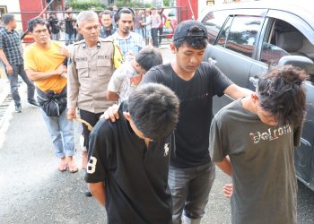 Resmob Polres Tator Bekuk Komplotan Pencuri Kabel Tower, 1 Orang Dihadiahi Timah Panas