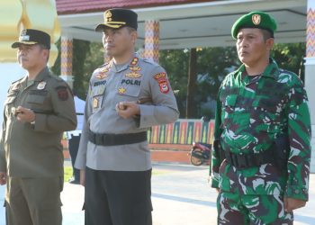 Kapolres Wajo bersama Wakil Bupati Pimpin Apel Gelar Pasukan Jelang Idul Adha 1446 H