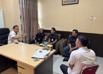 Kasat Reskrim Polres Soppeng dan Bea Cukai Parepare Lakukan Koordinasi Terkait Peredaran Rokok Ilegal