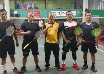Dalam Rangka Hari Bhayangkara ke-79, Polres Pinrang Gelar Turnamen Bulu Tangkis