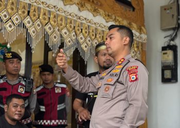 Kapolres Maros Kunjungi Stand Pameran Pusaka Festival Budaya Gau Maraja