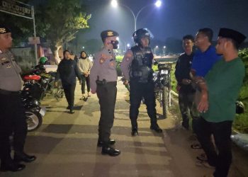 Unit Turjawali Perintis Presisi Samapta Polres Gowa Kembali Gelar Patroli KRYD dan Blue Light