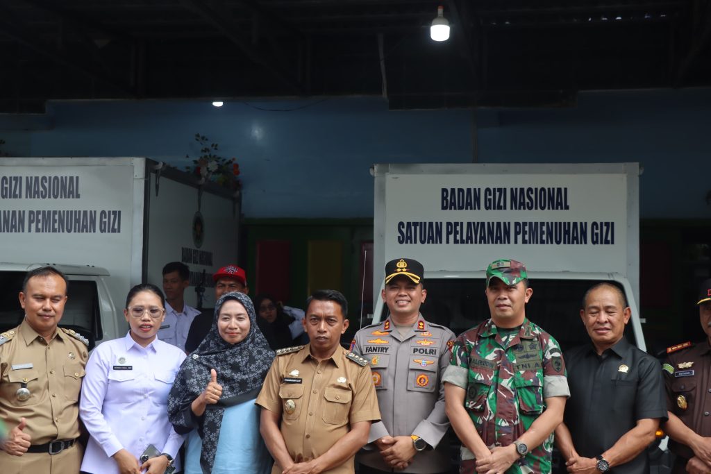 Kapolres Sidrap bersama Forkopimda Resmikan SPPG Kecamatan Pitu Riase