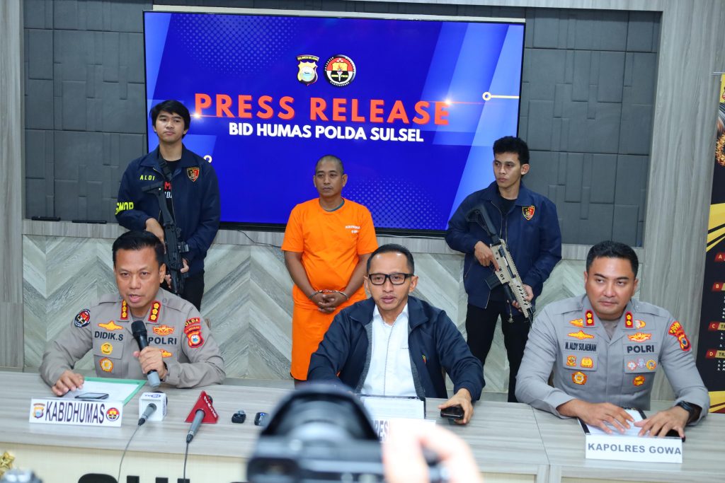 Seorang Pedagang di Gowa Diamankan Usai Tega Tembak Iparnya, Ini Motifnya