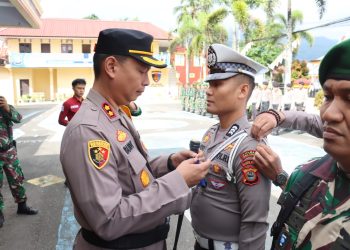 Pimpin Apel Gelar Pasukan Ops Patuh, Kapolres Tator: Tertib Lalu Lintas Cermin Peredaban Bangsa 