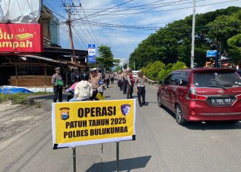 Hari Terakhir Operasi Patuh 2025, Kasat Lantas Polres Bulukumba: Tetap Taat dan Tertib Berlalu Lintas