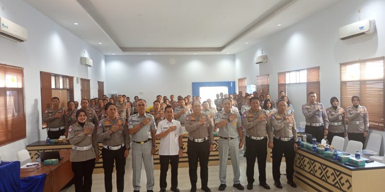 Dirlantas Polda Sulsel Terima Kunjungan Tim Supervisi Ditregident Korlantas Polri