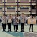 Kapolres Gowa Beri Penghargaan dan Hadiah ke Pos Satkamling Yang Juara 1 Tingkat Polda Sulsel