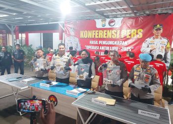 Kapolres Gowa Rilis Hasil Ops Antik Lipu, 29 Kasus Diungkap Dengan 48 Tersangka